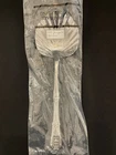 Wallace Rose Point All Purpose Shell Spoon Server Sterling Handle New In Pkg HTF