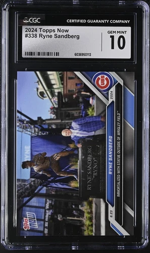 2024 Topps Now Ryne Sandberg #338 CGC 10