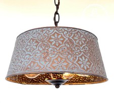 New Ornate Copper Farmhouse Chandelier Light Dining Room Lighting Fixture