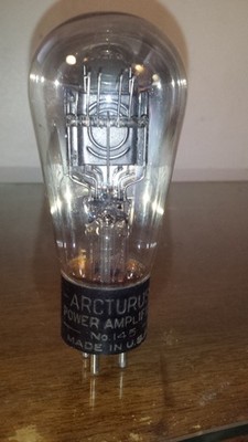  ARCTURUS  RARE 145 (45 245 345) POWER AMP GLOBE TUBE TV-7 Test STRONG!
