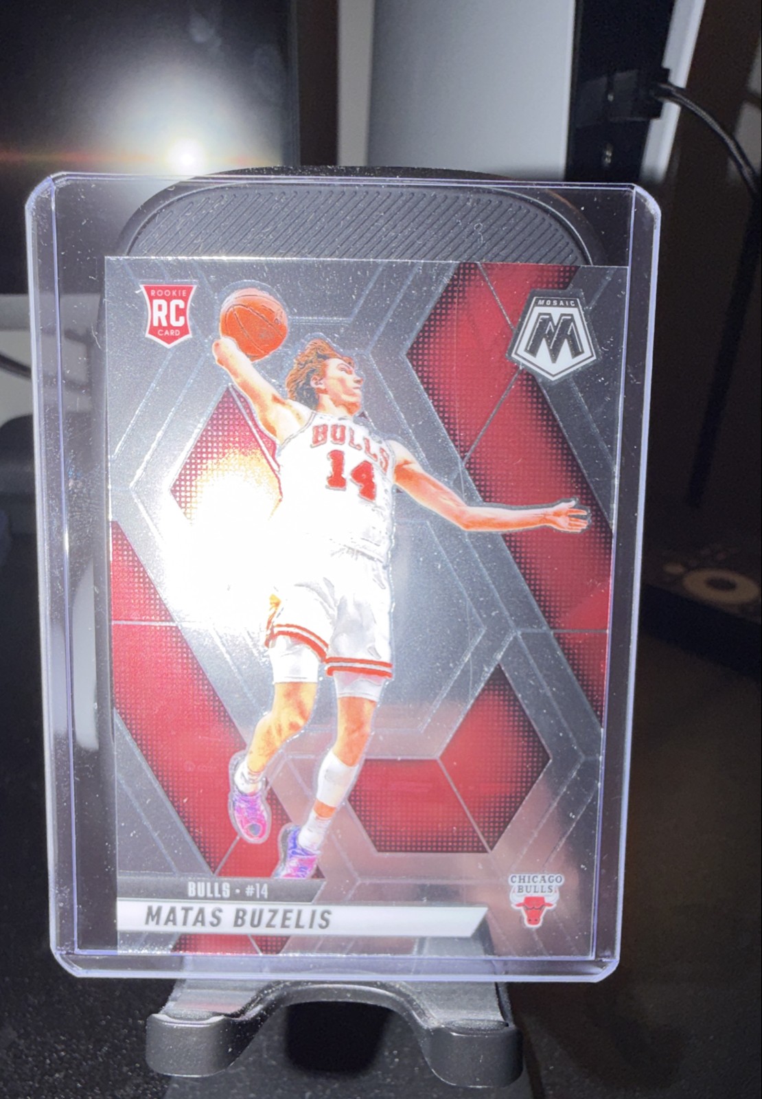 2024-25 Panini Mosaic - Rookies Matas Buzelis #223 Silver Prizm (RC)