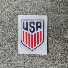2pcs Patch USA USMNT Crest Badge Home Iron on Logo For Player Issue Jersey