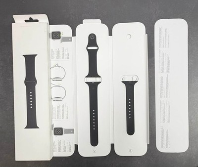 Genuine Apple Watch 44mm  Black Sport Band - MTPL2AMA