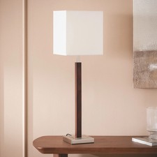 Lampe à Poser Bois et Métal Lizza