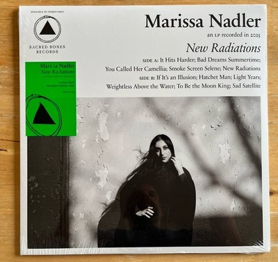 Marissa Nadler New Radiations LP Sacred Bones Lim. 350 Ex. Moonlight rad. MiNT