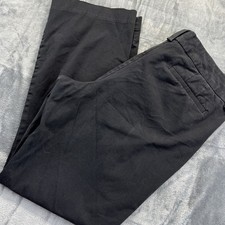 Lee Perfect Fit Just Below The Waist Straight Leg Pants Black 14 M