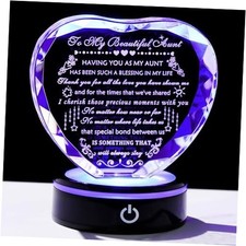 from Niece Nephew with Colorful Light Base Mothers Day Birthday Aunt Gifts