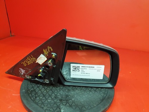 KIA SOUL POWERFOLD MIRROR DRIVERS SIDE OFFSIDE RH WING 2014 5 DOOR HATCH