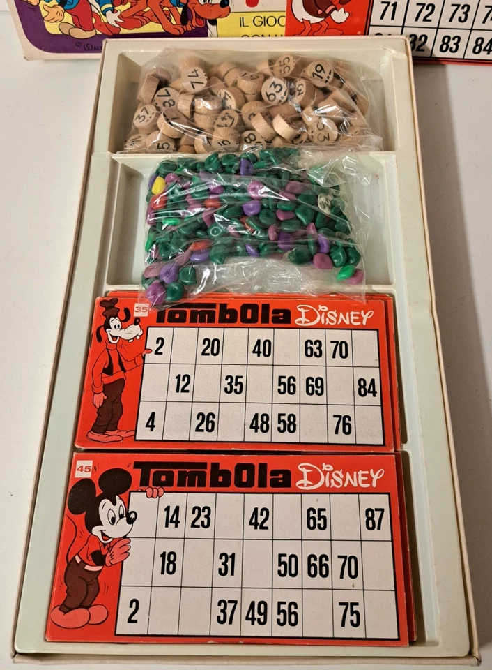 Tombola Disney Clementoni Vintage Completa - Immagine 3 di 3