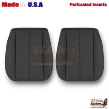 2010-2014 Fits Subaru Outback Leather Perf. Front Bottom Seat Covers Off-black