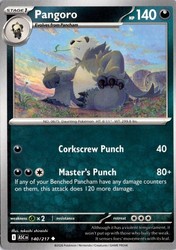 Pangoro 140/217 Mega Evolution: Ascended Heroes Uncommon
