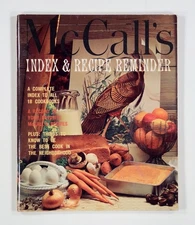 1965 McCall's COOKBOOKS INDEX & RECIPE REMINDER guide to all 18 volumes {a}