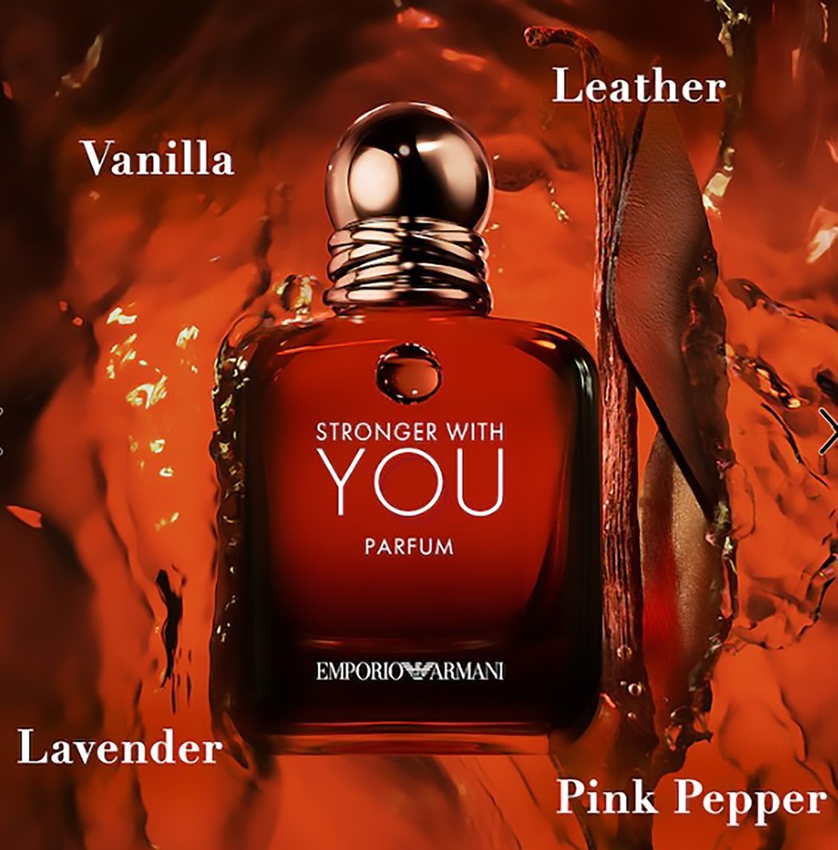Emporio Armani Stronger With You Parfum-Vanilla Leather Lavender
