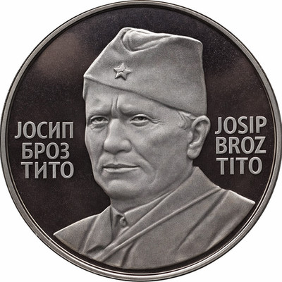 🔴JOSIP BROZ TITO Jajce 1943-1973 Commemorative medal 925 Silver