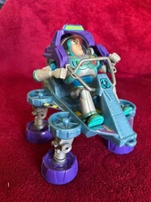 RAREvintage Disney Pixar Toy Story Buzz Lightyear In Hopper Jumper Space Vehicle