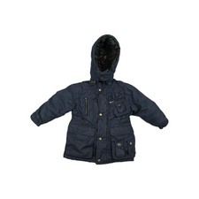 Chief Rothschild Winter Jacket Kids Size Small Navy Blue Detachable Hood Read