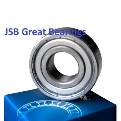 6201-1/2-ZZ Two Side Metal Shield Ball Bearing 6201-8-ZZ 1/2  ID 6201-8