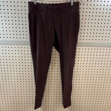 Lands' End Women's Brown Activewear Leggings Size S/P