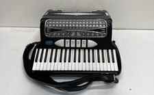Lo Duca Piano Accordion 120 Bass 41 Key 4 Treble Switches Black with Case