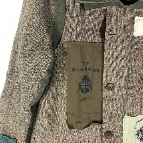 Rare japanese brand Do-Le Project x And A riot riot riot parka jacket men image 5