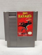 Wrath of the Black Manta NES Nintendo Game Cartridge Tested & Working Authentic