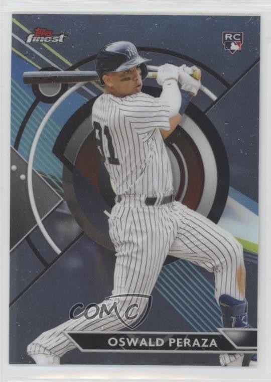 2023 Topps Finest Oswald Peraza #13 6b7