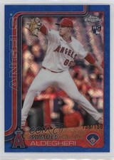 2025 Topps Chrome Logofractor Edition Blue Refractor /150 Samuel Aldegheri 3gq
