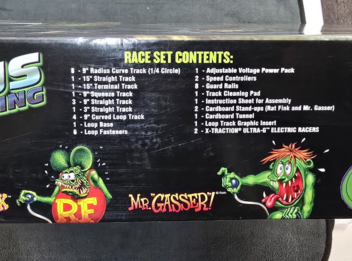 Auto World Rat Fink Fink Furry-OUS Underground Racing Slot Race