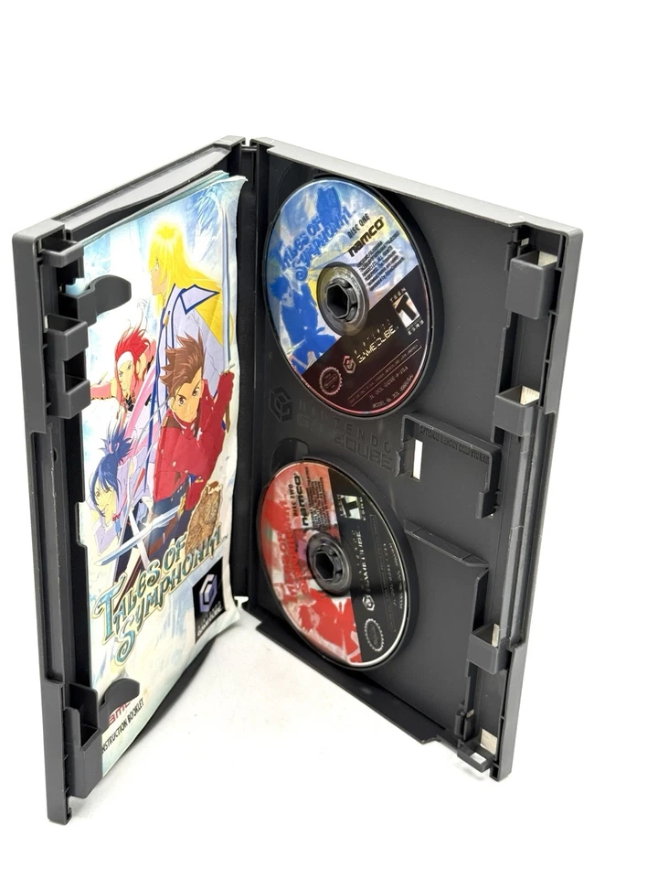 Tales of Symphonia (Nintendo GameCube, 2004) Completo Probado en Caja Original Foto 3 de 4