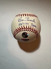 Barry Bonds Signed Baseball 10/7/01 73HR PSA/DNA BARRY BONDS AUTH w/game ticket