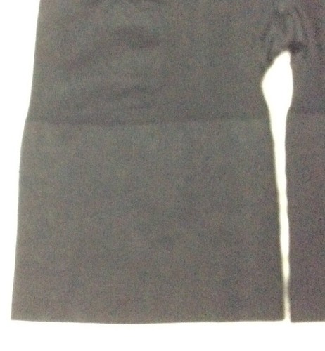 NWT Ashley Stewart BLACK Nylon Long Leg Short Plus Smooths Slims Shapes 7184XX - Picture 5 of 10