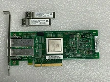 QLOGIC QLE2562-Dell 8GB Dual Port PCIe Fiber Channel HBA Adapter W/SFPs