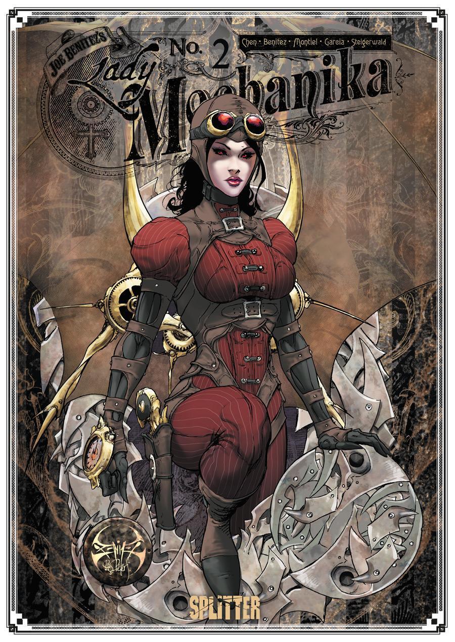 Thumbnail - Lady Mechanika 02 Joe Benitez Buch Lady Mechanika 128 S. Deutsch 2018