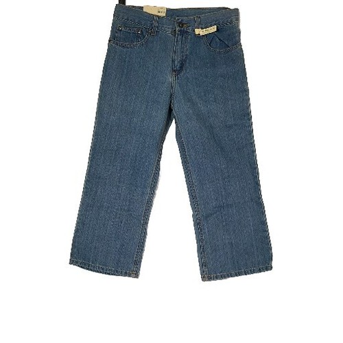 Boy's Bootcut, Husky, Straight & Relaxed Fit Denim Jeans - Picture 6 of 13
