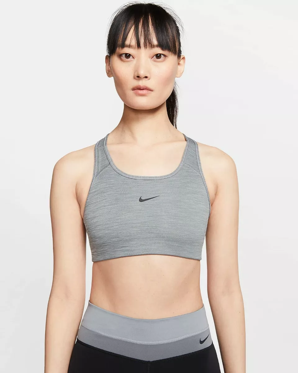 Nike Air Swoosh 1/2-Zip Women's Medium-Support 1-Piece Pad Sports Bra :  : Clothing, Shoes & Accessories