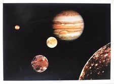 Vintage Space Posters - NASA Apollo 11, Voyageur  Misc - Price Reduced 