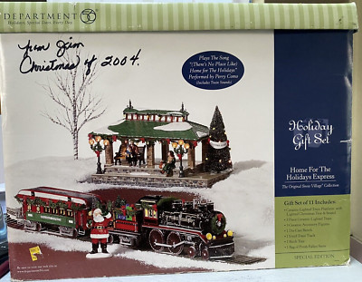 Working Dept 56 Snow Village Home For The Holidays Express 55320
