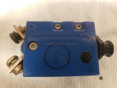 Aircraft CIRCUIT BREAKER PUSH BUTTON Style S00475-1 1 AMP C/B - Foto 3 di 5