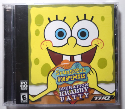 SpongeBob SquarePants: Operation Krabby Patty (PC, 2001) Plankton Mr Krabs