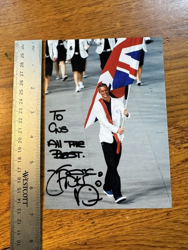Nadador Olímpico Británico Mark Foster - Autógrafo - Foto 5x7 - Imagen 4 de 5