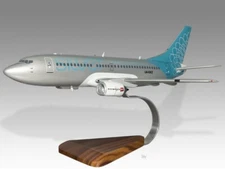 Boeing 737-300 Norwegian Air Shuttle Desk Wood Airplane Model Large Scale 1/72