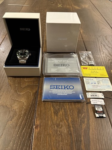 SEIKO, BNWT, REF # SRPB93J1, Made In Japan, Mint, Full Set, Inc Tags & Auth Cert - Picture 2 of 13