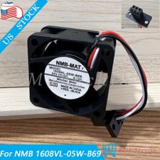 FANUC Inverter Cooling Fan For NMB 1608VL-05W-B69 40 40 20mm 3-Wires 24VDC 0.13A