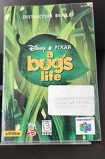 A Bug's Life Nintendo 64 N64 Manual Only