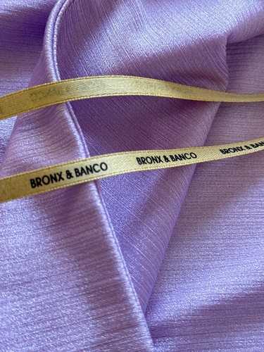 NEW! Bronx and Banco Women's Sz S Back Zipped Satin Brief Shorts Lilac - Picture 6 of 6