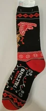 NFL Atlanta Falcons Ugly Sweater Socks, New (SWEATER STRIPE)
