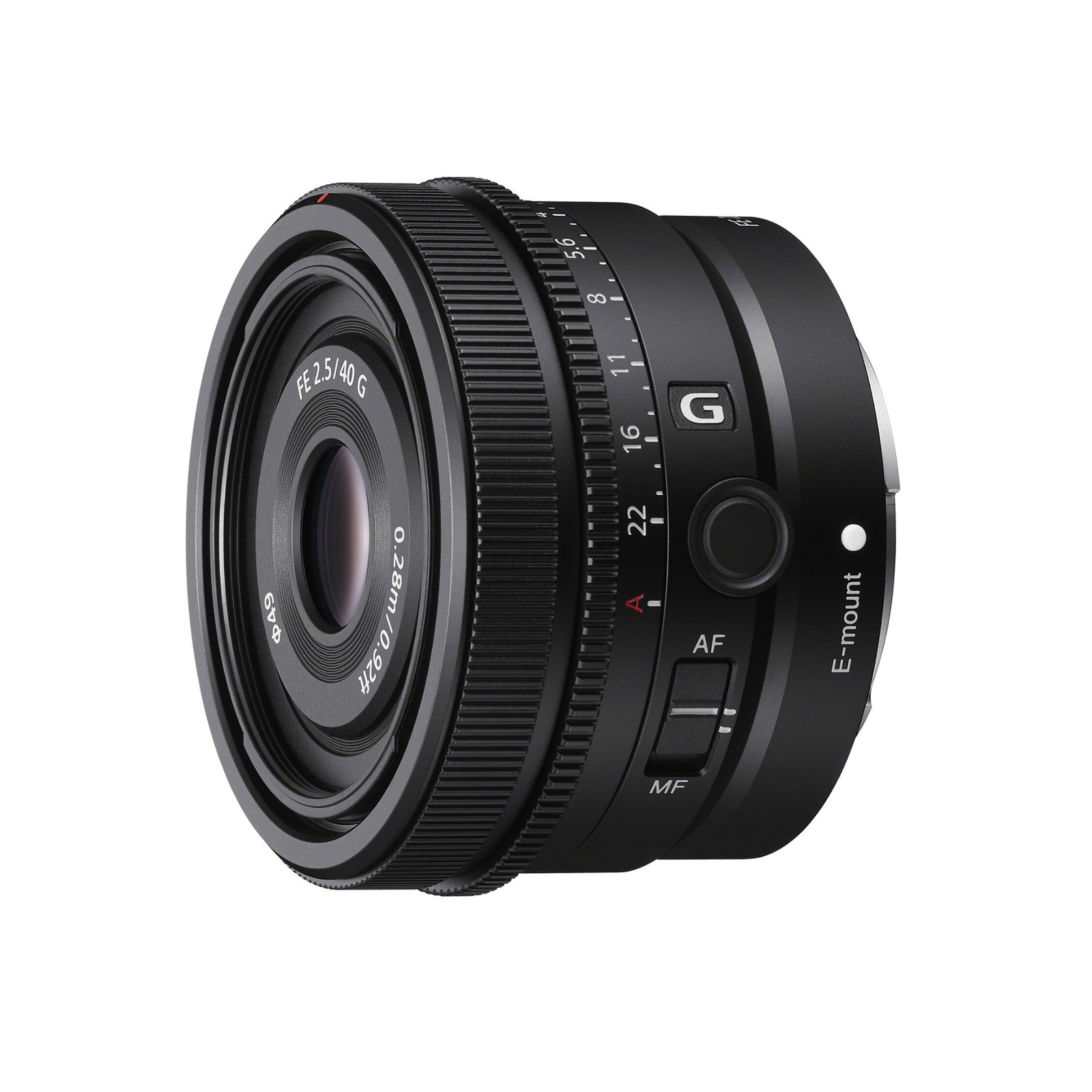 Полнокадровый ультракомпактный G-объектив Sony SEL40F25G FE 40mm f/2.5 G