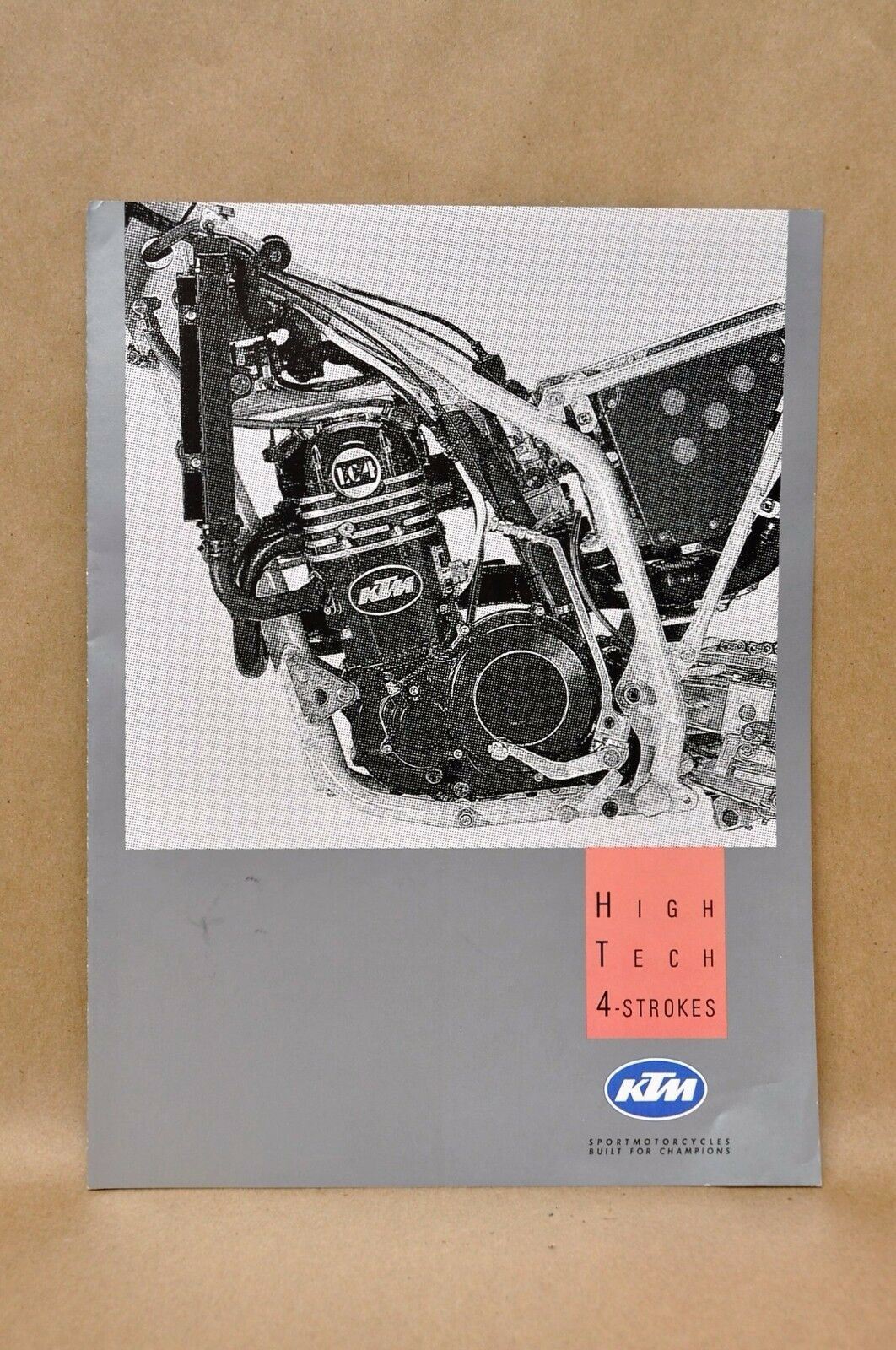 NOS New Vtg Late 80's KTM MX 600 LC4 Enduro 600 LC4 Sport Motorcycle ...