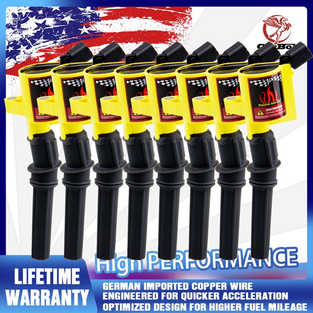 8 Ignition Coil Pack For 2000 2001 2002 2003 2004 Ford F150 Expedition