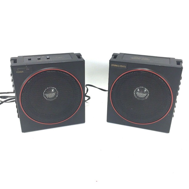 amplified stereo speakers